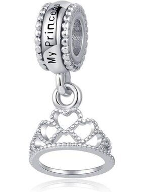 Princess Crown Princess Queen Crown Charm For Pandora Bracelets Jewelry